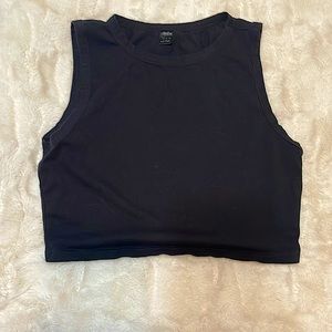 SHEIN black cropped tank top size XL